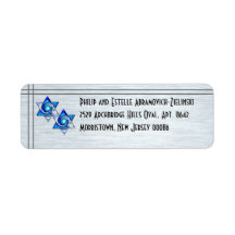 Interlocking Stars (Return Address Labels)
