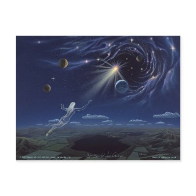 Interlude at Another Level Post Cards by orionworks