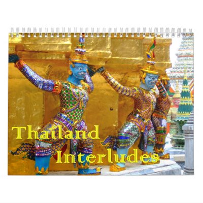 Interludios de Tailandia Calendarios De Pared Interludios de Tailandia Calendarios De Pared