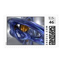 Internal Bliss Abstract Stamp