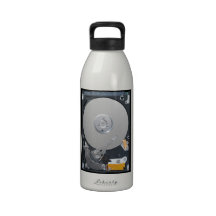 Internal Hard Drive Reusable Water Bottles