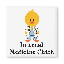 Internal Medicine Chick Magnet