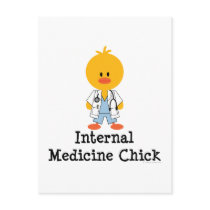 Internal Medicine Chick Postcard