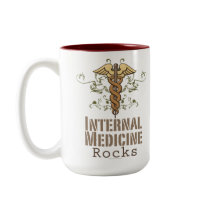 Internal Medicine Rocks Caduceus Mug