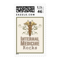 Internal Medicine Rocks Caduceus Stamps