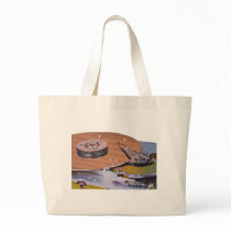 Internals of a hard disk drive canvas bags
