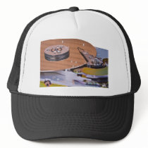 Internals of a hard disk drive hats