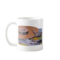 Internals of a hard disk drive mugs