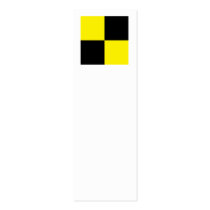 International Alphabet Flags L business cards