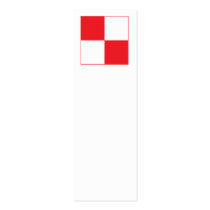 International Alphabet Flags U business cards