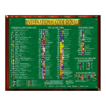 INTERNATIONAL CODE SIGNALS posters by SentinelPressLLC INTERNATIONAL CODE SIGNALS posters