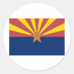 International de la BANDERA de Arizona Pegatinas