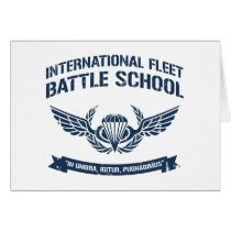 International Fleet Battle School Ender cards