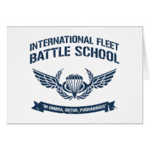 International Fleet Battle School Ender Cards