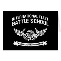International Fleet Battle School Ender Cards
