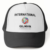 International Oilman,Oil Field Hat,Oil Rig,OIl