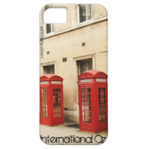 International Oz - London Backpacker iPhone Case iPhone 5 Cases
