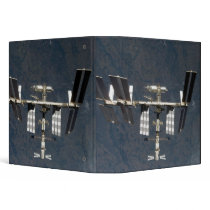 International Space Station 13 3 Ring Binder