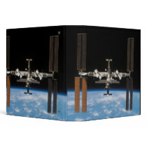 International Space Station 19 Vinyl Binder