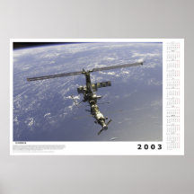 International Space Station Calendar for 2003 Posters