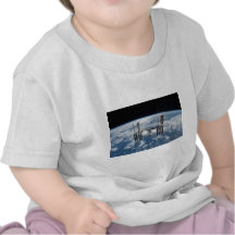International Space Station -- Seen from Atlantis T Shirt