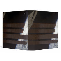 International Space Station's solar array panel Binders