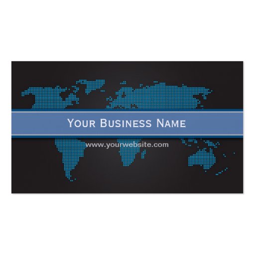 business card map