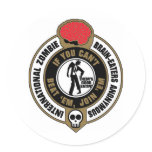 International Zombie Brain-Eaters Anonymous Stickers