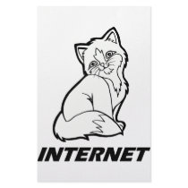 Internet Cat Customized Stationery