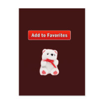 Internet favorites folder postcards
