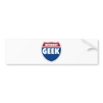 Internet Geek Bumper Sticker