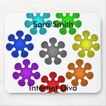 Internet Mousepad modificado para requisitos parti Tapetes De Ratón