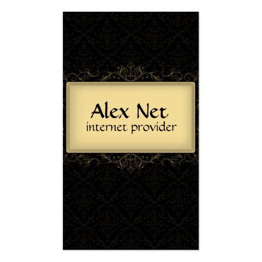 Internet Provider Business Cards (front side)