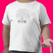 Internet Safety Rules for Kids t-shirts