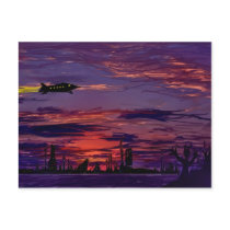 Interplanetary Commute postcard