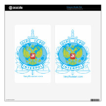 interpol russia badge decals for kindle fire