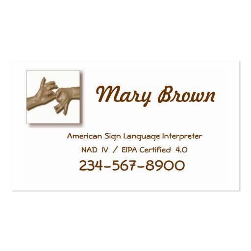 Interpreter Business Card-1 (front side)