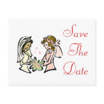 Interracial Lesbian Lovers Post Cards