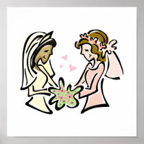 Interracial Lesbian Lovers Print