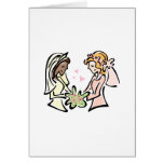 Interracial Lesbian Wedding Cards