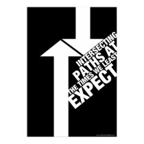 Intersecting paths posters