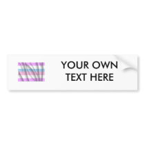 INTERSEX FLAG FLYING -.png Bumper Stickers