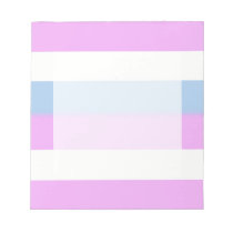 Intersex flag notepad