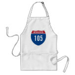 Interstate 105 aprons