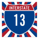 Interstate 13 posters