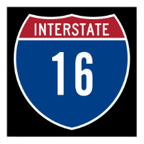 Interstate 16 posters