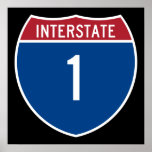 Interstate 1 posters