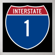 Interstate 1 posters