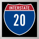Interstate 20 posters