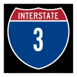 Interstate 3 poster